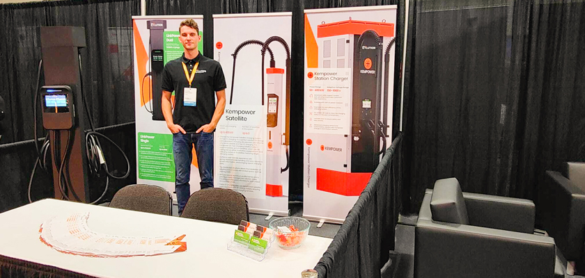 Transforming Transportation EVlution's Participation In Alberta Municipalities Trade Show & Partnership With Kempower