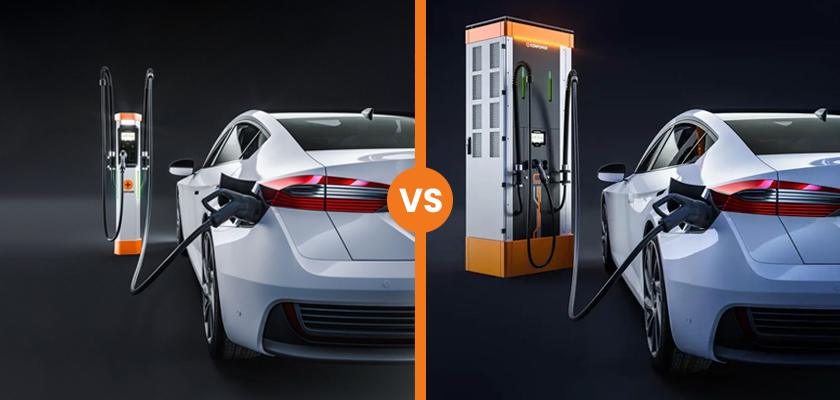 Level 2 AC Vs. DC Fast EV Charging: Which IS Right For You?