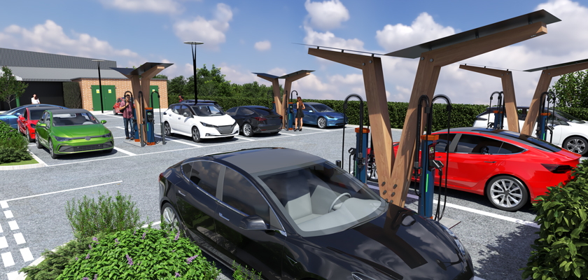 The Synergy Between Solar Power And Electric Vehicle Charging Stations